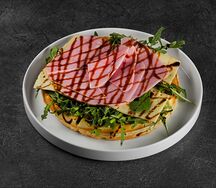 Сытная вафля Ветчина-сыр»