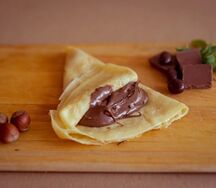 Блин с Nutella