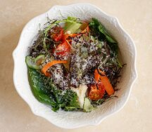 Салат с индейкой и овощами