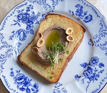 Паштет на бриоши