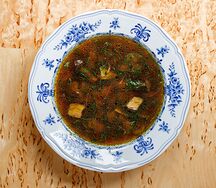 Суп с белыми грибами