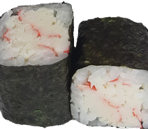 Классический ролл с крабом 