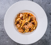 Паста сливочная с кижучем