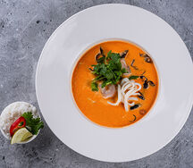 Суп Том ям с морепродуктами