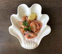 Креветки чесночные