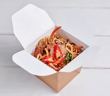 Удон карбонара