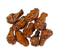 Крылья в медово-горчичной глазури