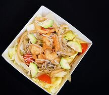 Салат с морепродуктами