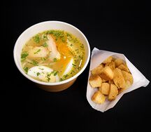 Куриный суп-лапша