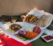 Тарелка с куриным мясом Maxi