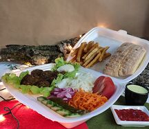 Тарелка с фалафелем Maxi