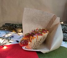 Хот-дог с колбаской