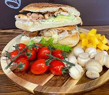 Панини-шаурма в булке