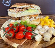 Панини-шаурма в булке