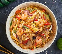 Удон с морепродуктами