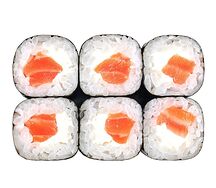 Классический ролл сырный лосось