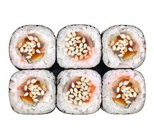 Классический ролл с угрем