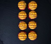 Запеченный с лососем гриль