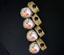 Ролл Темпура с лососем