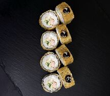 Ролл Темпура с угрем и креветкой