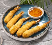 Креветки темпура