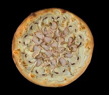 Пицца курица с грибами