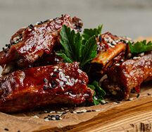 Свиные ребра BBQ