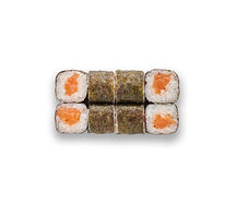 Классический ролл с лососем