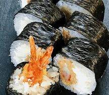 Закрытый ролл с креветкой