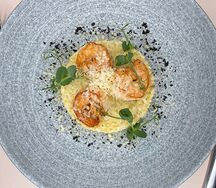 Птитим с креветками