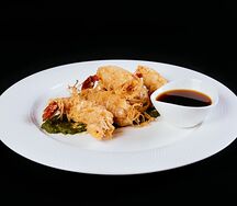 Креветки Тэмпура с соусом Азия