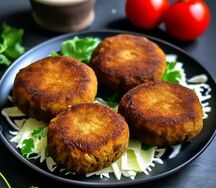 Мясная домашняя котлета