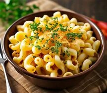 Макароны с сыром