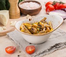 Картофель, жаренный с грибами