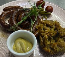 Баварская колбаска гриль