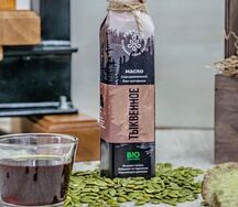 Тыквенное масло сыродавленное холодный отжим