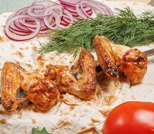 Шашлык из куриных крыльев
