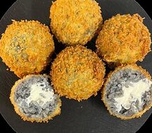 Рисовые шарики с сыром