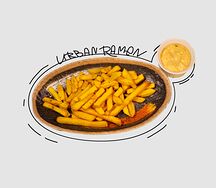 Картофель фри с соусом маю