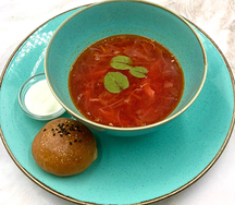 Борщ с Пампушкой
