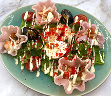 Салат Калипсо с морепродуктами