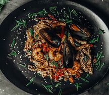 Wok с морепродуктами