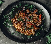 Wok со свининой