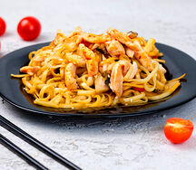 Wok с курицей