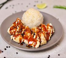 Курица терияки с рисом