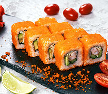 Ролл Калифорния с креветкой