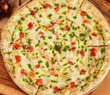 Пицца Песто с курочкой