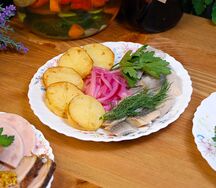 Селедка с картошкой