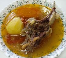 Шурпа с бараниной