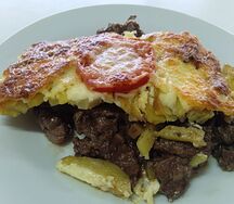 Мясо по-французски